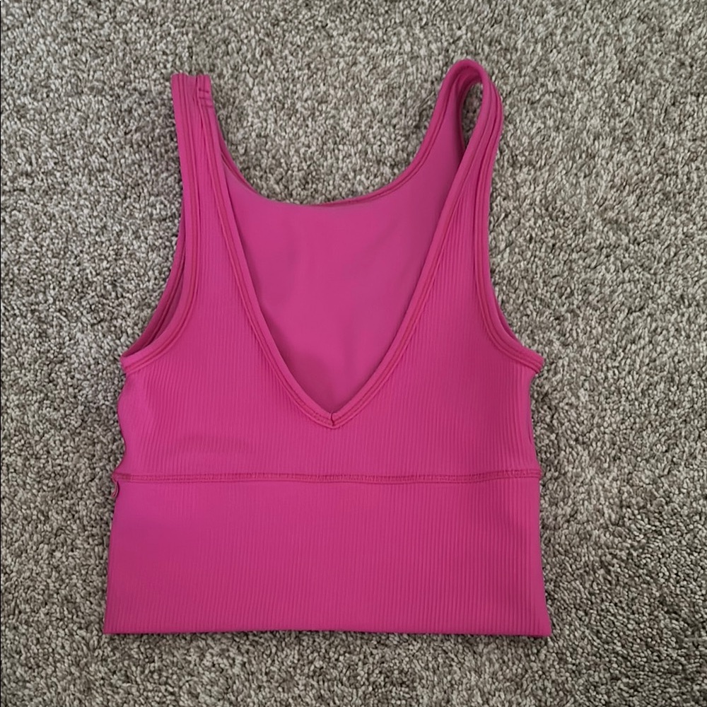 Lululemon power pivot tank top v neck